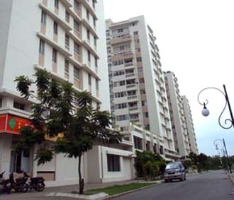 Giá nhà đất và văn phòng tại Hà Nội thời gian qua đã tăng rất cao - Ảnh: Việt Tuấn.