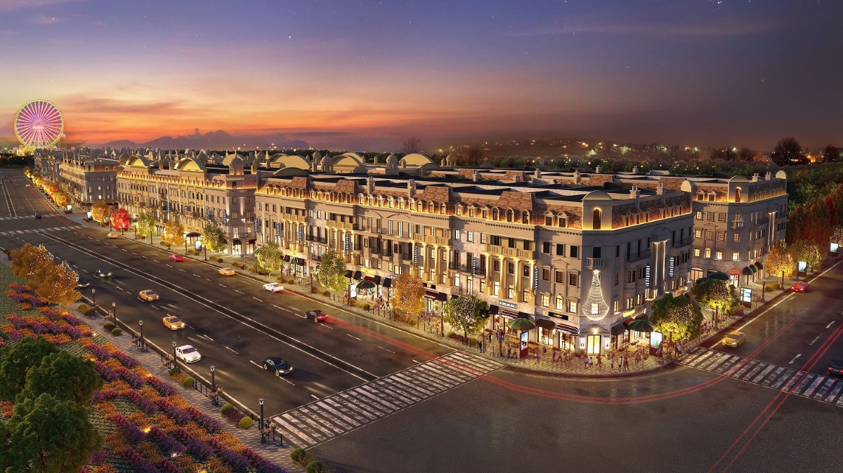 Tiểu khu Élysée - Dãy phố thời trang sắp hiện diện tại Hạ Long.