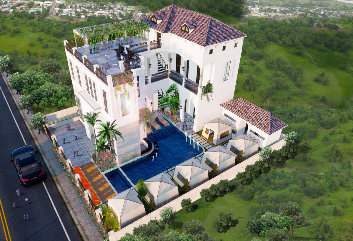 Xuất hiện biệt thự 11 phòng giá 7 tỷ trên đồi ngắm hoàng hôn đẹp bậc nhất Phan Thiết - Ảnh 3.