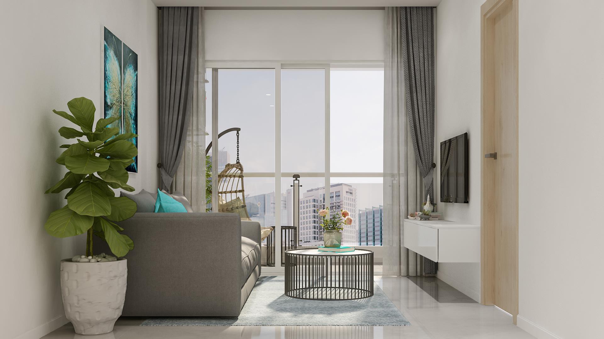 Thiết kế bên trong dự án căn hộ cao cấp hàng đầu Dĩ An - Ảnh 4.