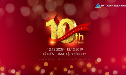 10 năm một hành trình phát triển của Đất Xanh Miền Nam