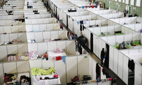 Cận cảnh cuộc sống trong trại di cư ở Đức