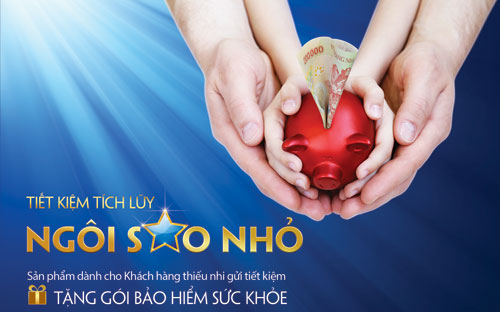 Để mở sổ, cha mẹ chỉ cần số tiền ban đầu là 100.000 đồng, từ lần thứ hai trở đi có thể gửi tiền vào bất kỳ thời gian nào với lãi suất theo từng thời kỳ, cho kỳ hạn từ 1 năm đến 15 năm.