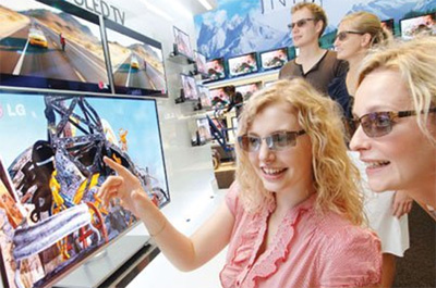 Gian hàng của LG tại triển lãm IFA 2010.