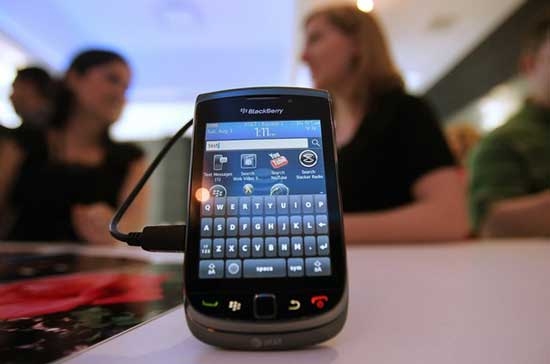 RIM đang cố gắng tăng vị thế trên phân khúc dế thông minh cao cấp - Ảnh: Getty.