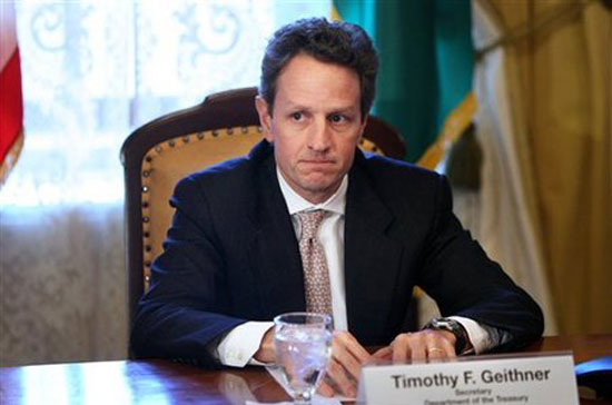Ông Timothy Geithner.