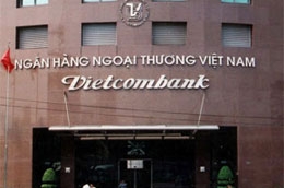 Trụ sở Vietcombank tại Hà Nội.