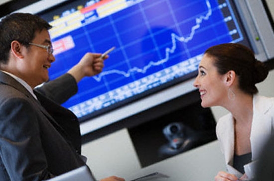 Nhìn chung, thị trường chứng khoán Mỹ đang có những bước tiến khá vững chắc và trong tuần qua đã leo lên gần các mức cao nhất trong 3 năm qua - Ảnh: Corbis.