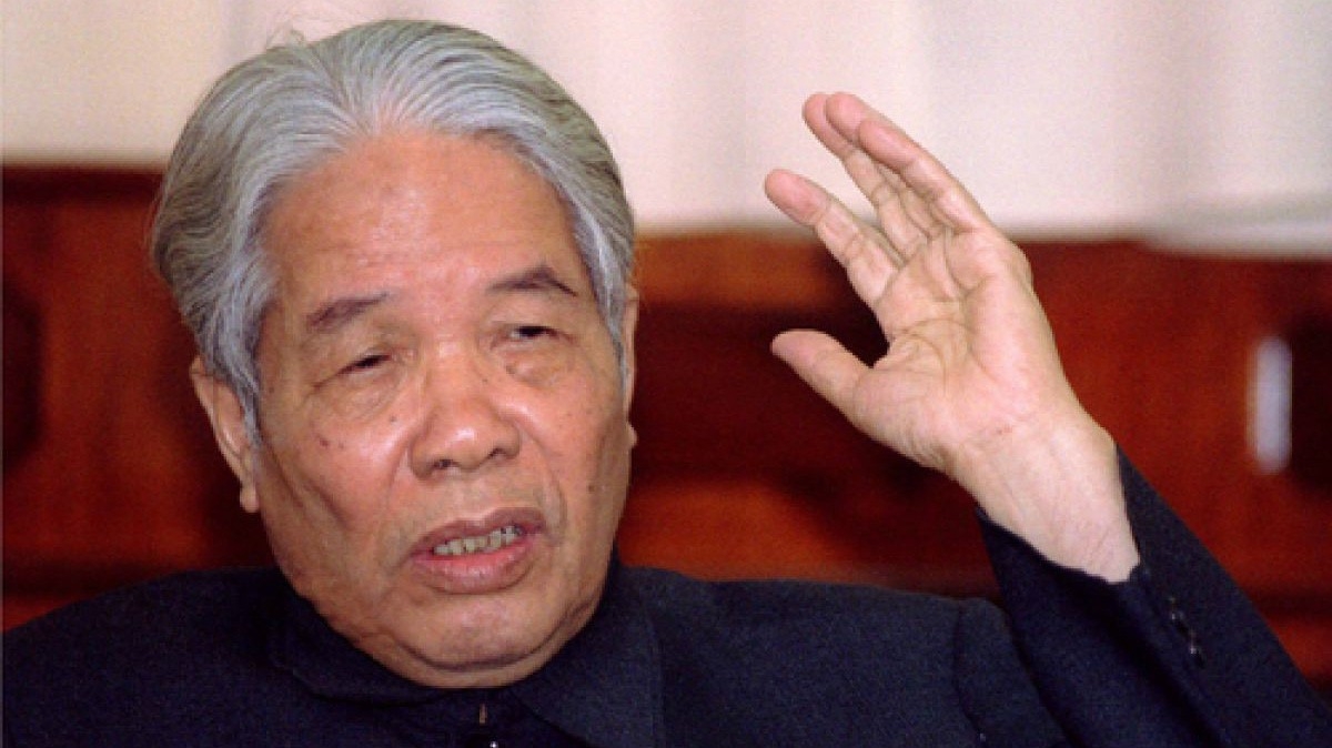 Nguyên Tổng bí thư Đỗ Mười.