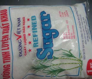 Giá đường trong nước đã giảm nhẹ.