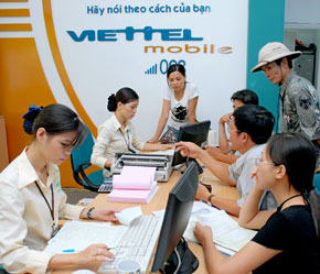 Hiện Viettel Telecom vẫn đang là mạng thông tin di động lớn nhất với trên 15 triệu thuê bao.