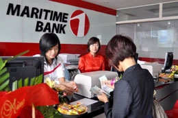 Tỷ suất lợi nhuận trước thuế trên vốn điều lệ bình quân của Maritime Bank ở mức 46%.