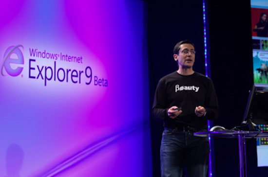 Lễ ra mắt trình duyệt web mới của Microsoft - Ảnh: Cnet.