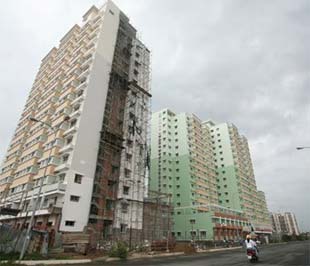 Nhiều nợ xấu liên quan đến các khoản vay bất động sản.