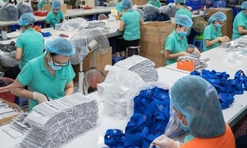 Việt Nam xuất khẩu hơn 64 triệu khẩu trang trong tháng 1/2021