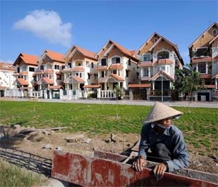 Tại một khu đô thị ở vùng ven Tp.HCM - Ảnh: Getty Images.