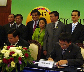Lễ ký hợp đồng thành lập Liên doanh cuối tuần qua.