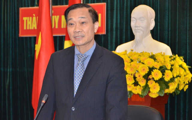 Phó bí thư Tỉnh uỷ Quảng Ninh, ông Vũ Hồng Thanh.