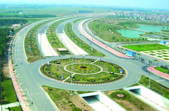 Đường Láng - Hòa Lạc được khởi công từ năm 2001 nhưng đến nay vẫn chưa hoàn thành.