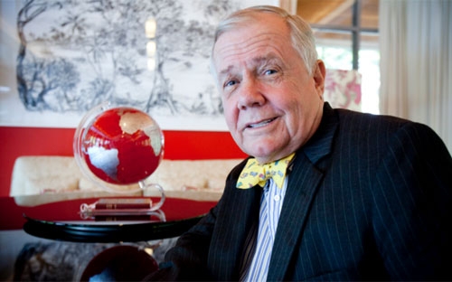 Nhà đầu cơ tỷ phú Jim Rogers - Ảnh: Lam Thuy Vo for The Wall Street Journal.<br>