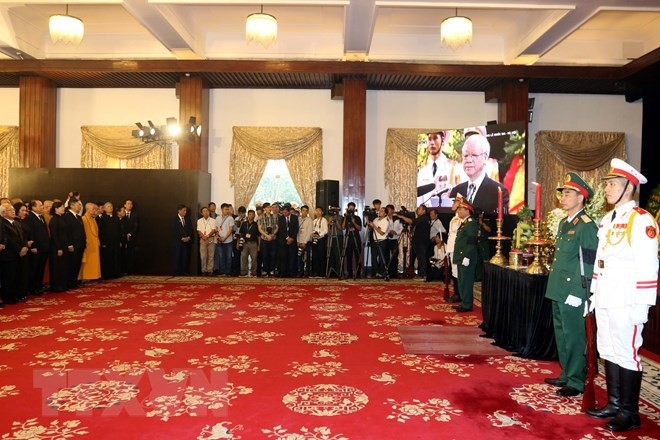 Lễ truy điệu Chủ tịch nước Trần Đại Quang - Ảnh 13.