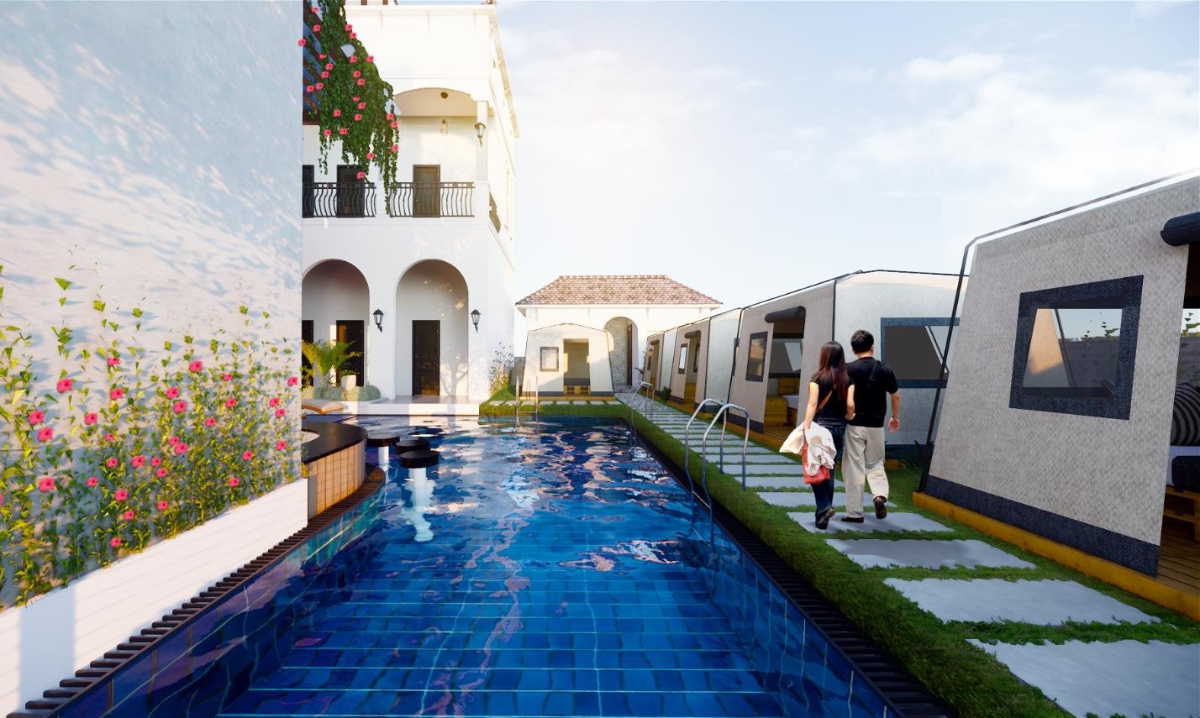 Xuất hiện biệt thự 11 phòng giá 7 tỷ trên đồi ngắm hoàng hôn đẹp bậc nhất Phan Thiết - Ảnh 4.