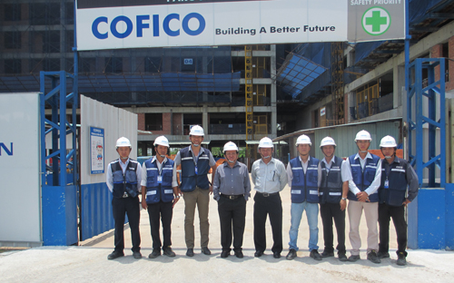 Công trình đạt chuẩn về An toàn, Sức khỏe và Môi trường theo tiêu chuẩn OHSAS 18001:2007 và ISO 14001:2004.