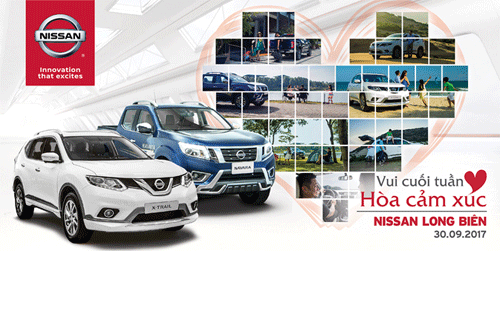 Đăng ký tham gia sự kiện tại http://www.nissan.com.vn/su-kien-ngay-hoi-gia-dinh.