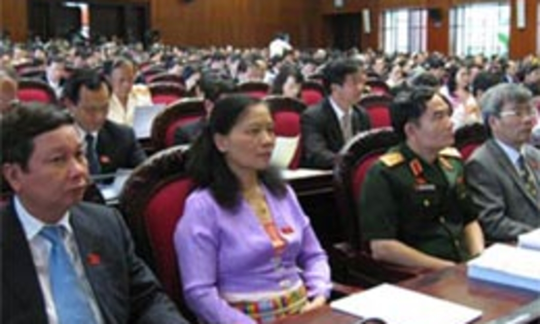 Nhiều vị đại biểu Quốc hội đề nghị thảo luận về công tác phòng chống tham nhũng tại hội trường - Ảnh: VA/VNN.