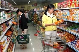 So với cách đây 1 năm, chỉ số giá trên địa bàn Tp.HCM có mức tăng 9,05%.