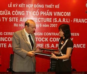 Dự án sẽ được khởi công vào quý 4/2007 với tổng vốn đầu tư là 250 triệu USD.