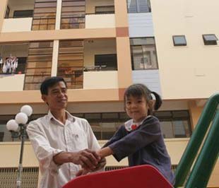 Một dự án nhà ở giá thấp tại quận 7, Tp.HCM - Ảnh: Lê Toàn.