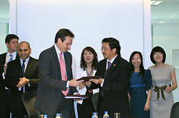 Lễ ký thỏa ước giữa LienVietBank với IFC.