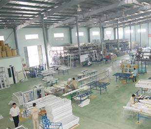 Một góc Nhà máy Nhựa Đông Á - Sài Gòn.