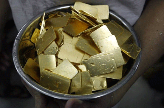 Vàng đã “bùng nhùng” trong vùng giá 1.200-1.220 USD/oz khá lâu mà chưa thể thoát ra - Ảnh: Reuters.