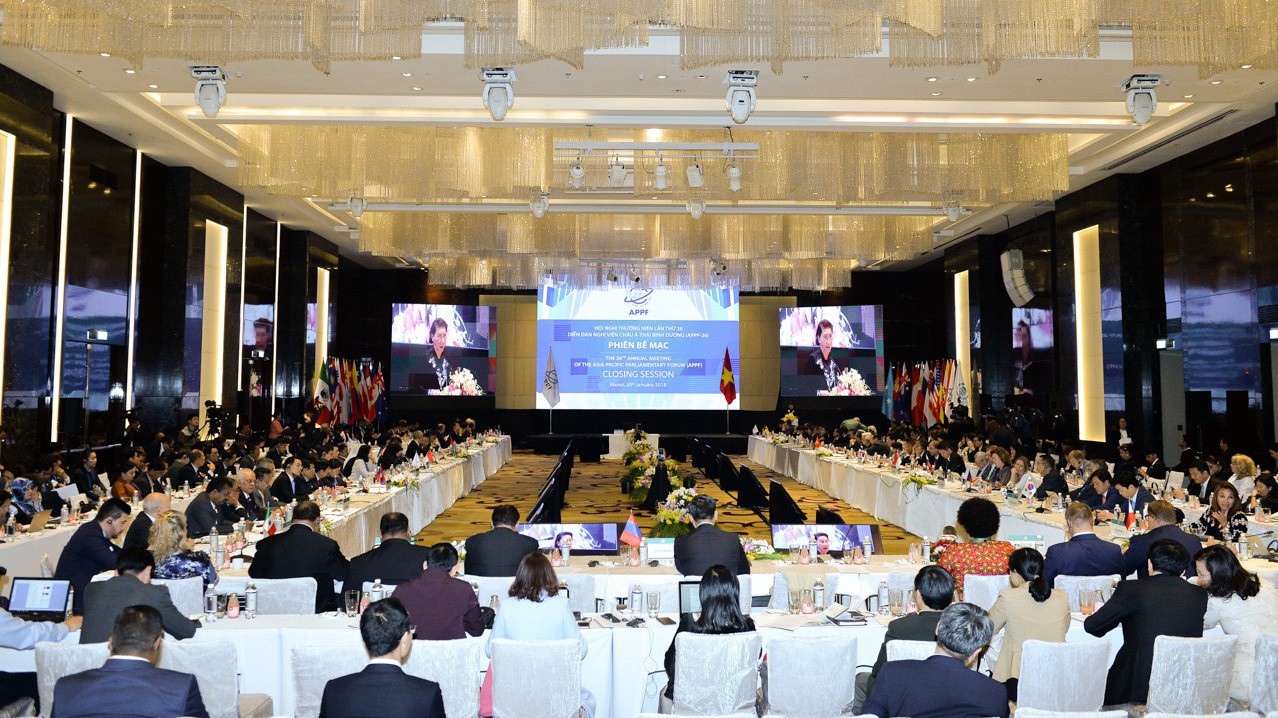 APPF đã họp phiên bế mạc chiều 20/1.