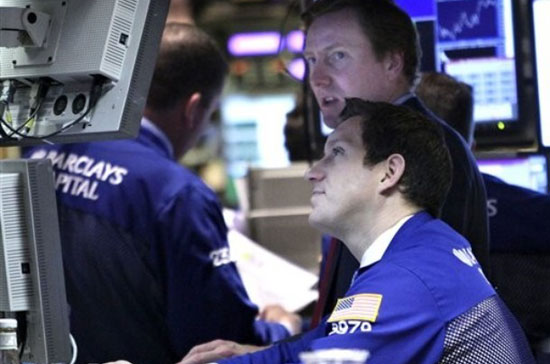 Phố Wall tiếp tục lên điểm phiên thứ 6 liên tiếp - Ảnh: AP.