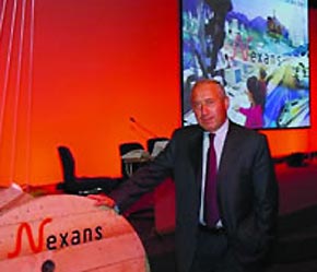 "Doanh thu của Nexans tại Việt Nam trong năm 2006 là 46 triệu Euro."