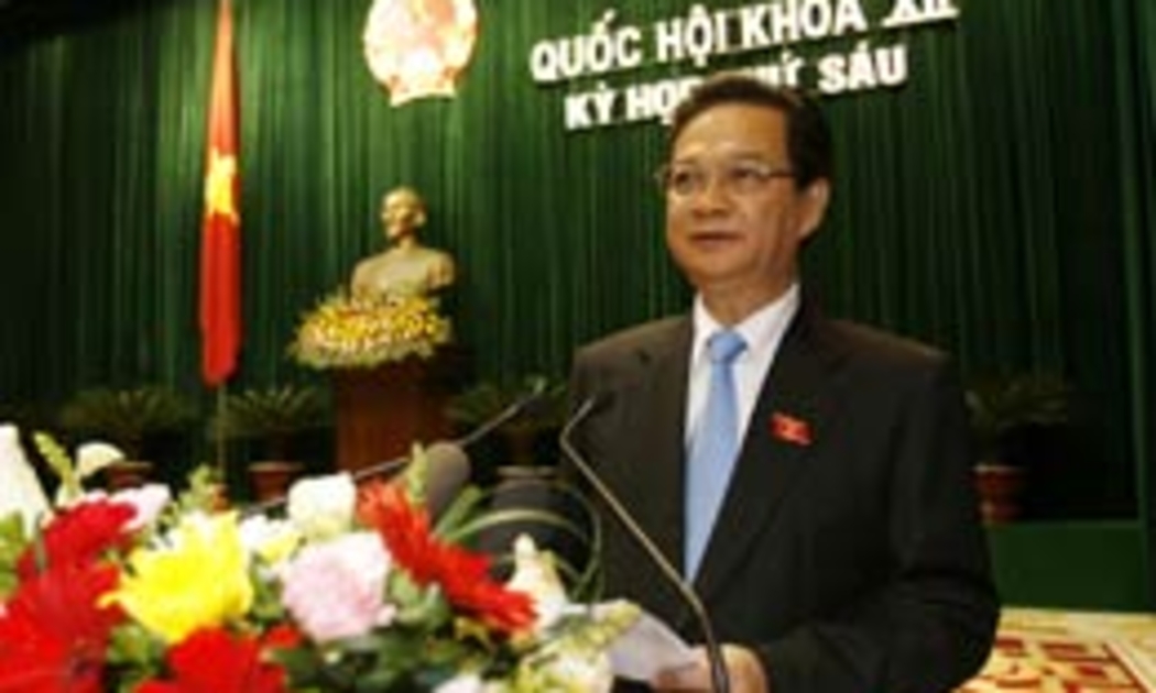 Trước Quốc hội và nhân dân cả nước, Thủ tướng báo cáo rõ 6 nhiệm vụ chủ yếu đã được Chính phủ xác định trong năm 2010.