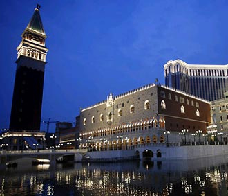 Sòng bạc Venetian tại Macau, Trung Quốc.