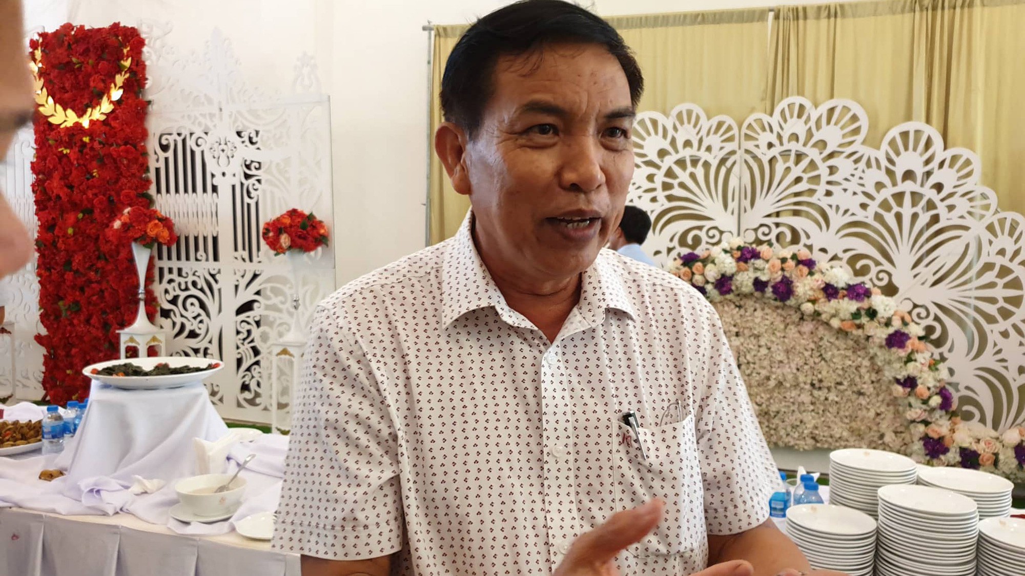 Chủ tịch UBND tỉnh Bến Tre Cao Văn Trọng.