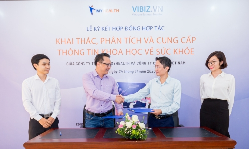 My Health và Vibiz Việt Nam hợp tác thu thập và xử lý thông tin dữ liệu khoa học về sức khỏe