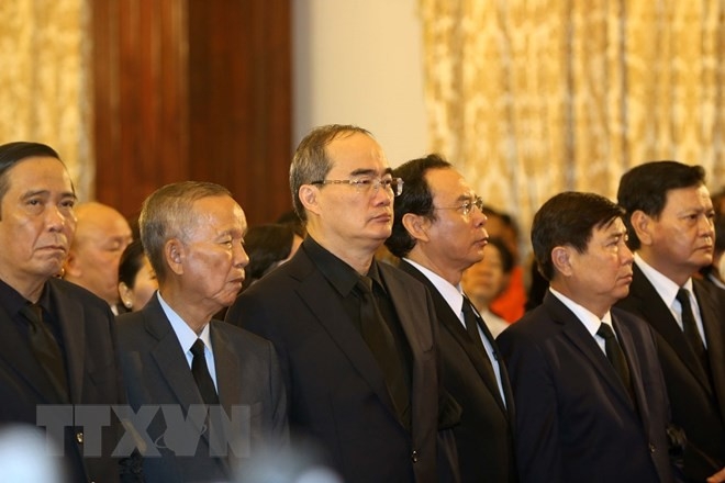 Lễ truy điệu Chủ tịch nước Trần Đại Quang - Ảnh 14.