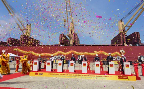 Tổng trị giá của lô hàng 20.000 tấn tôn thành phẩm tương ứng khoảng 10 triệu USD.