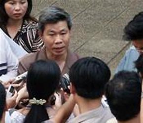 Ông Lê Đức Thúy trong một lần trả lời phỏng vấn báo chí - Ảnh: TT.