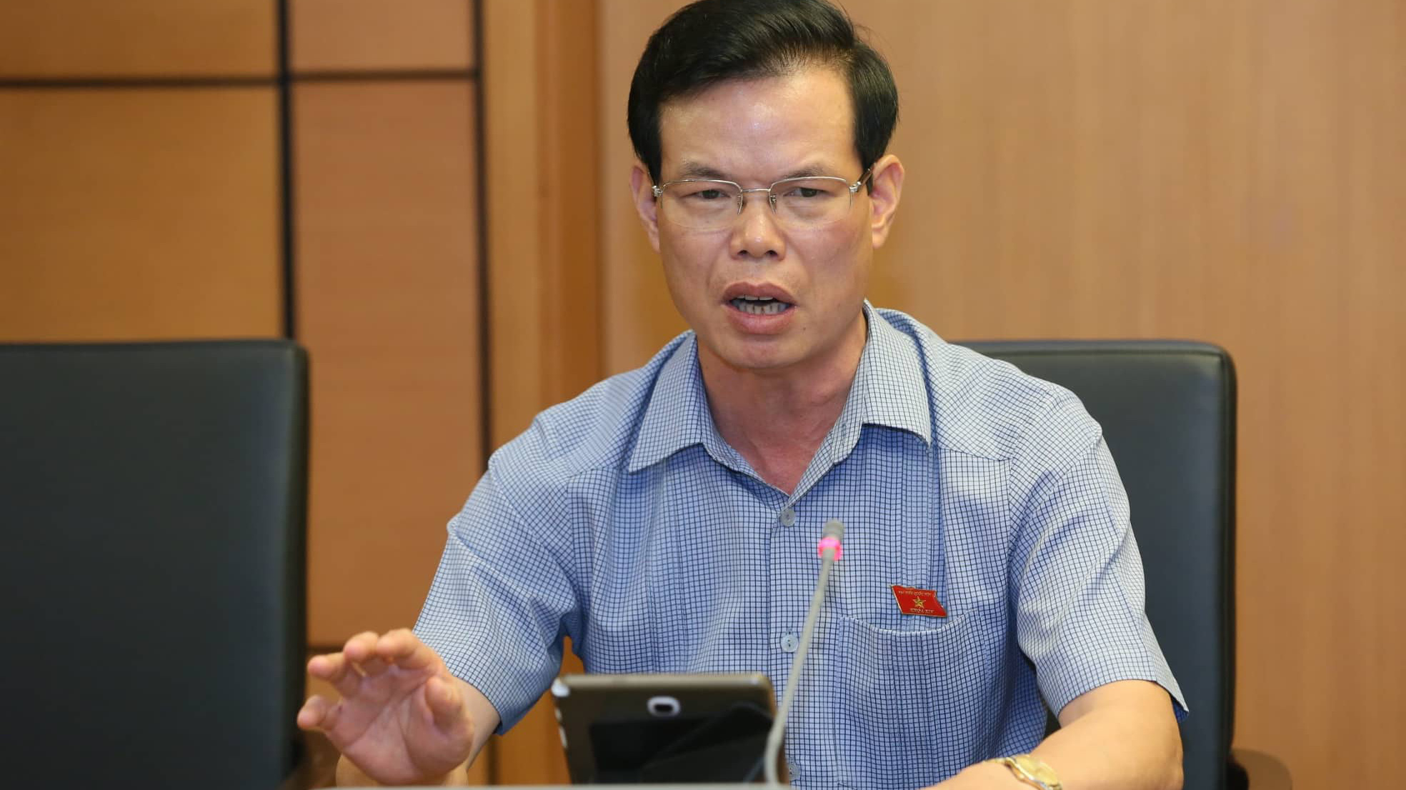 Ông Triệu Tài Vinh, Ủy viên Trung ương Đảng, Phó trưởng Ban Kinh tế Trung ương, nguyên Bí thư Tỉnh ủy Hà Giang - Ảnh: Quang Phúc 