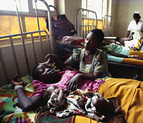 Châu Phi vẫn là điểm nóng của đại dịch HIV/AIDS.