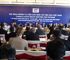 Tại Hội nghị CG 2006, các nhà tài trợ đã cam kết ủng hộ cho Việt Nam là 4,44 tỷ USD.
