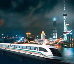 Một góc thành phố Thượng Hải, Trung Quốc.