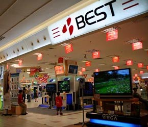 Chuỗi siêu thị điện máy Best Carings đã xuất hiện tại nhiều nước châu Á.